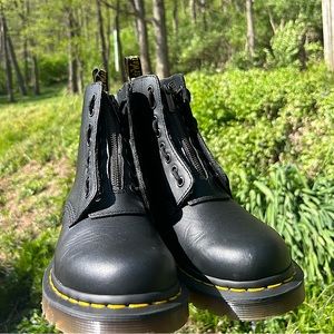 Dr. Martens Women's 1460 Double Zip Leather Boots